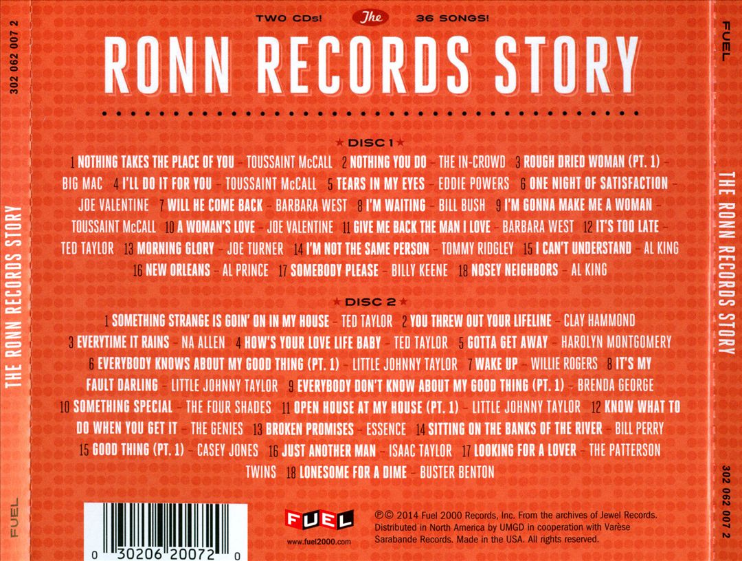 Ronn Records Story cover art