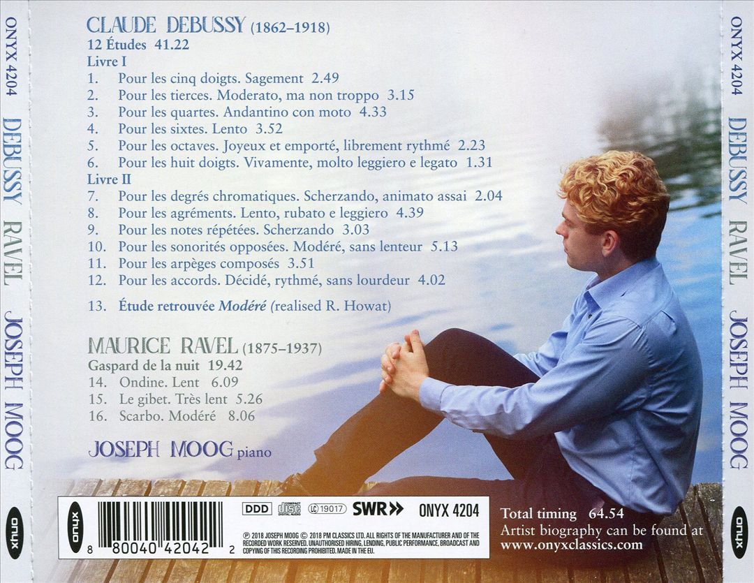 Debussy: 12 Études; Ravel: Gaspard de la nuit cover art