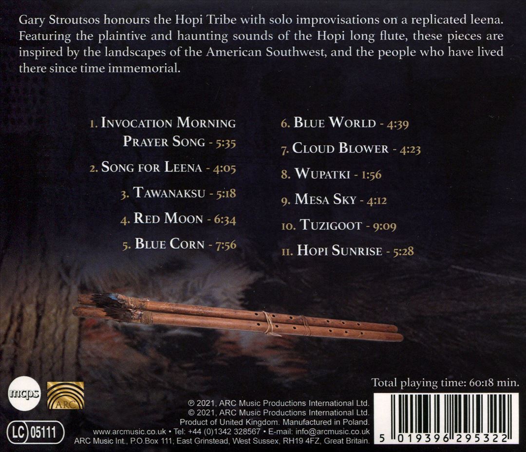 Songs For Leena: Contemporary Hopi Long Flute Music cover art