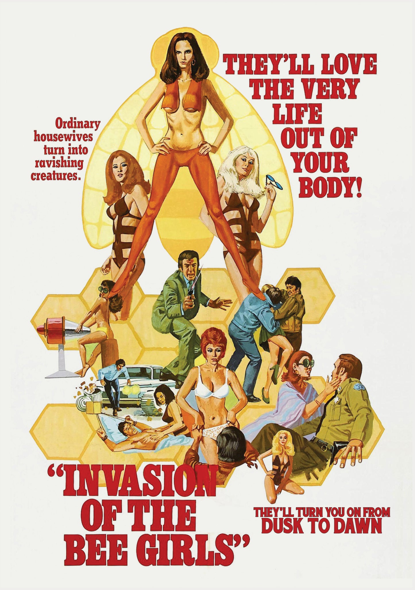 Invasion Of The Bee Girls cover art