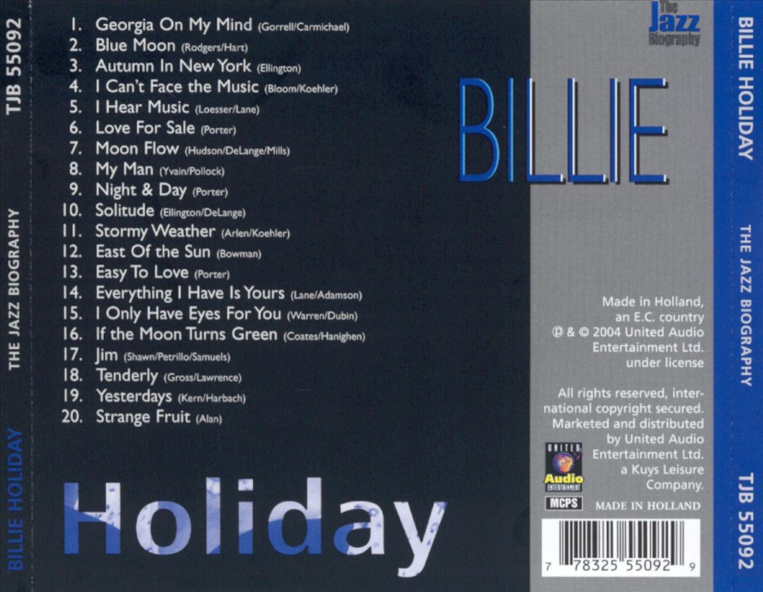 Jazz Biography Series cover art