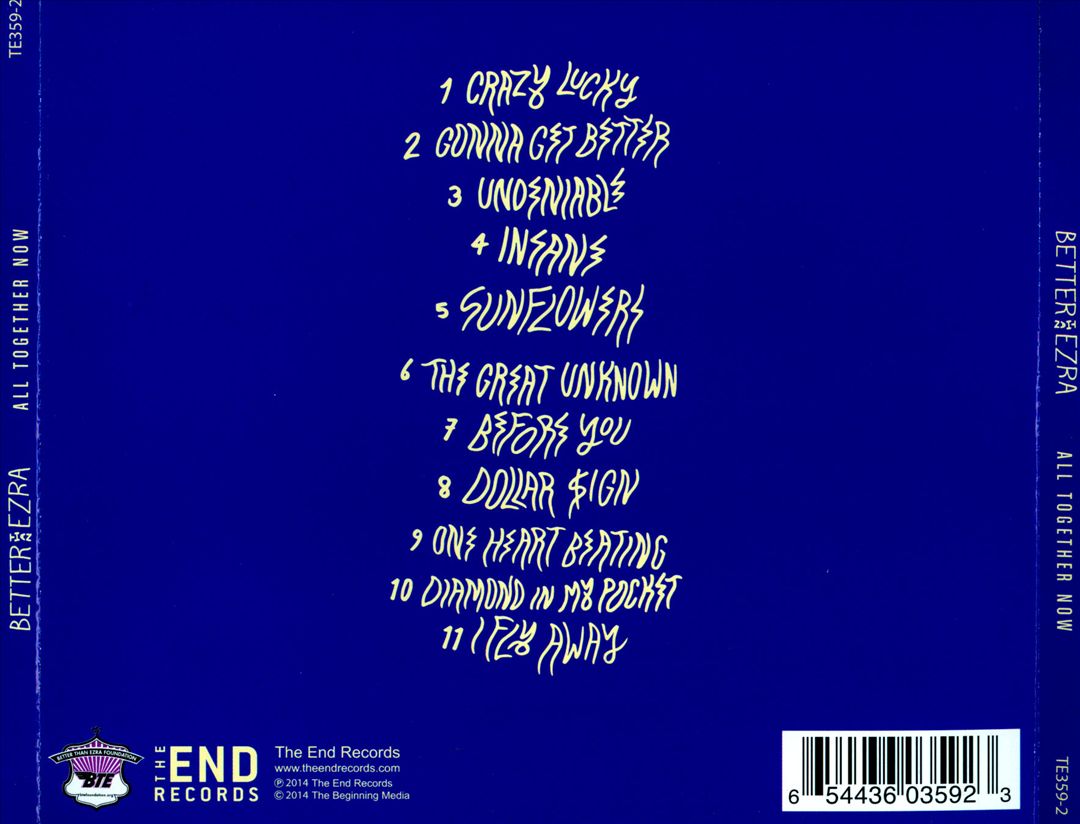 All Together Now cover art