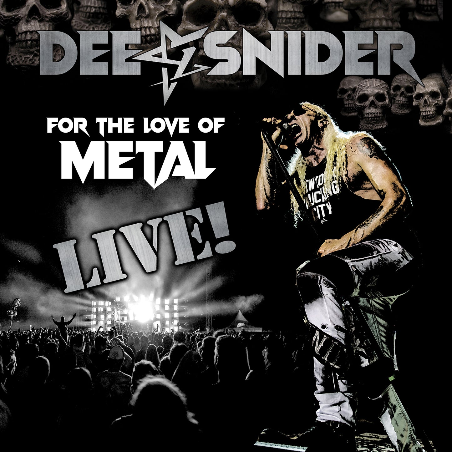 For the Love of Metal: Live! cover art