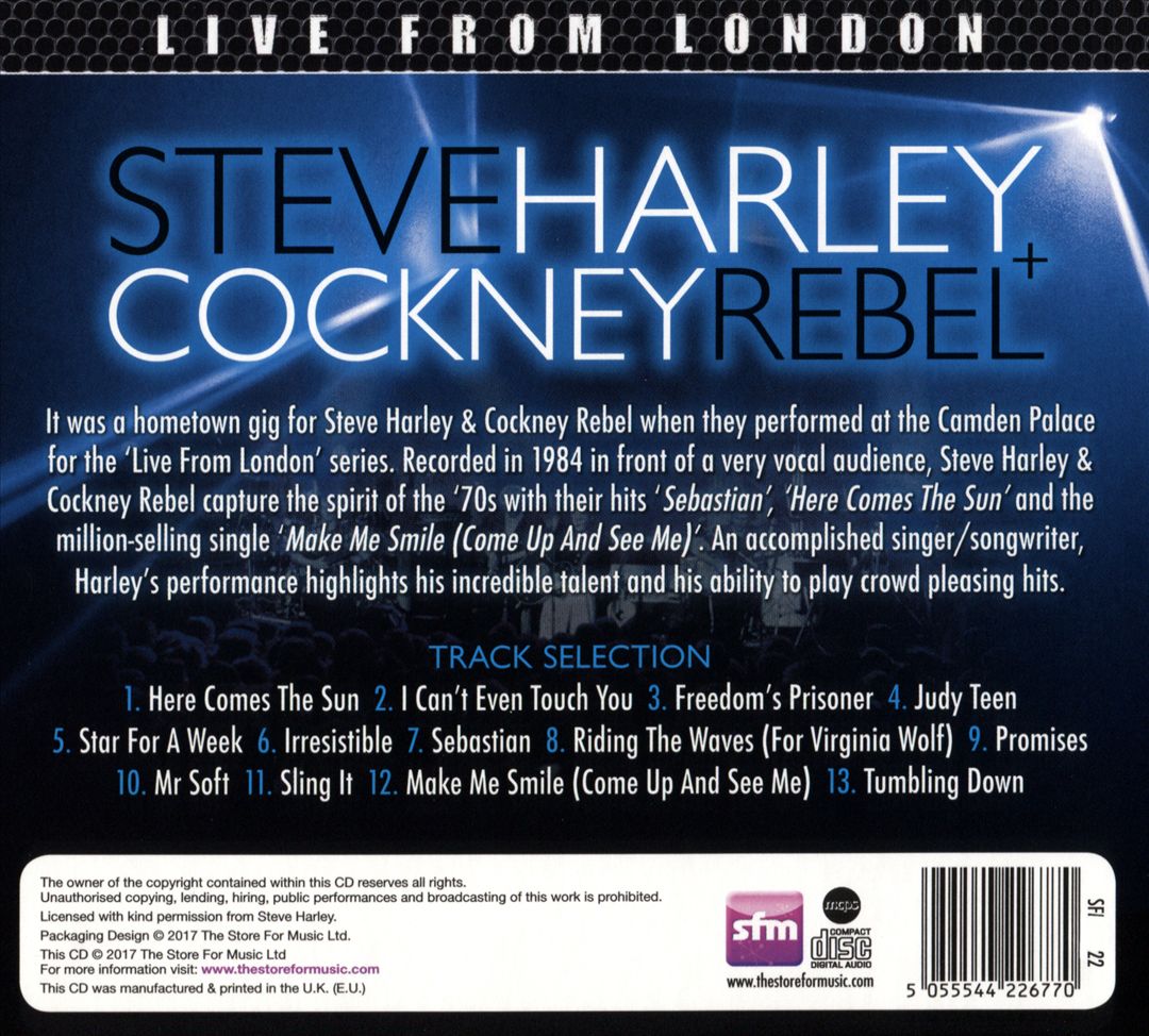 Live from London cover art