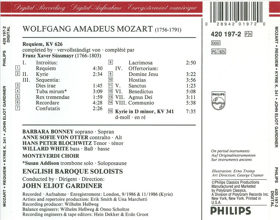 Mozart: Requiem; Kyrie cover art