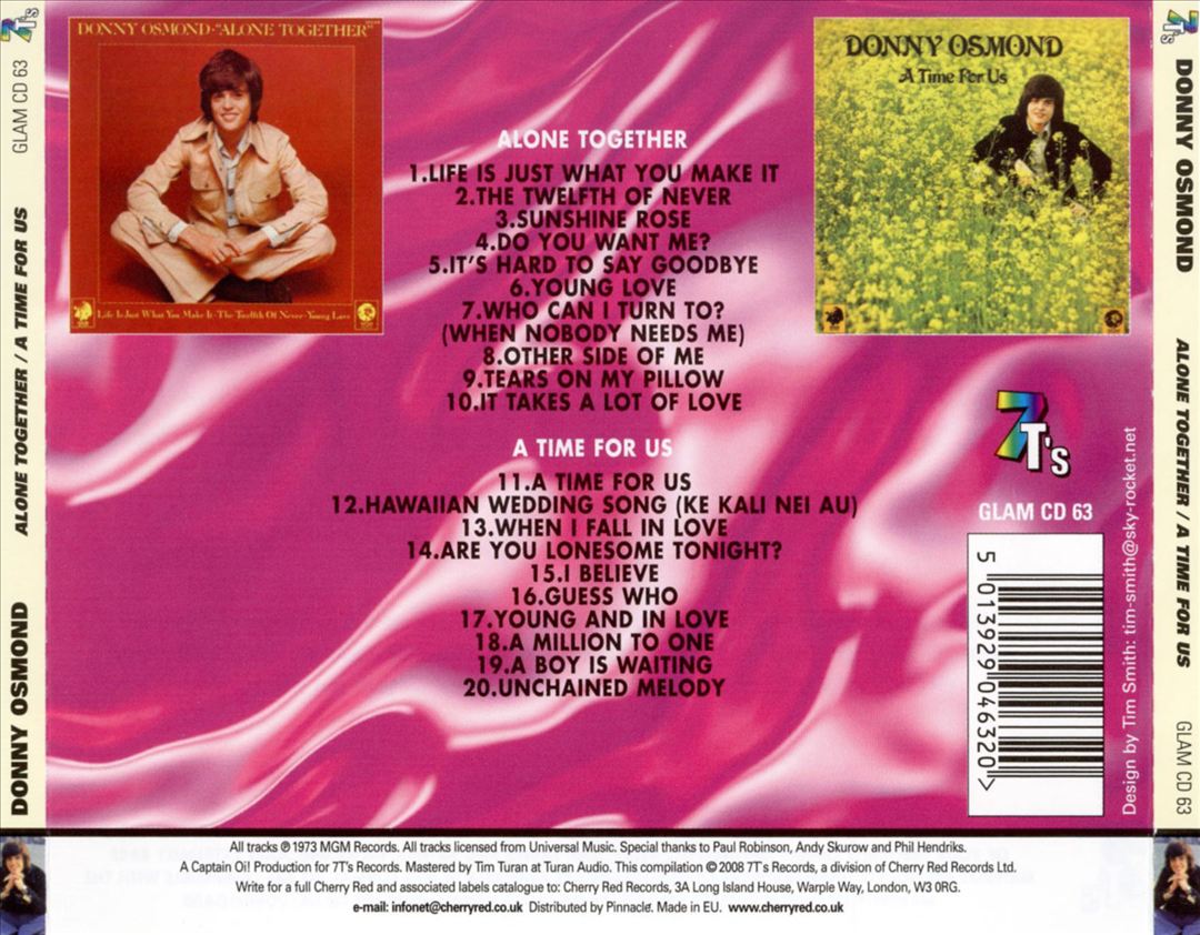 Alone Together/A Time for Us cover art