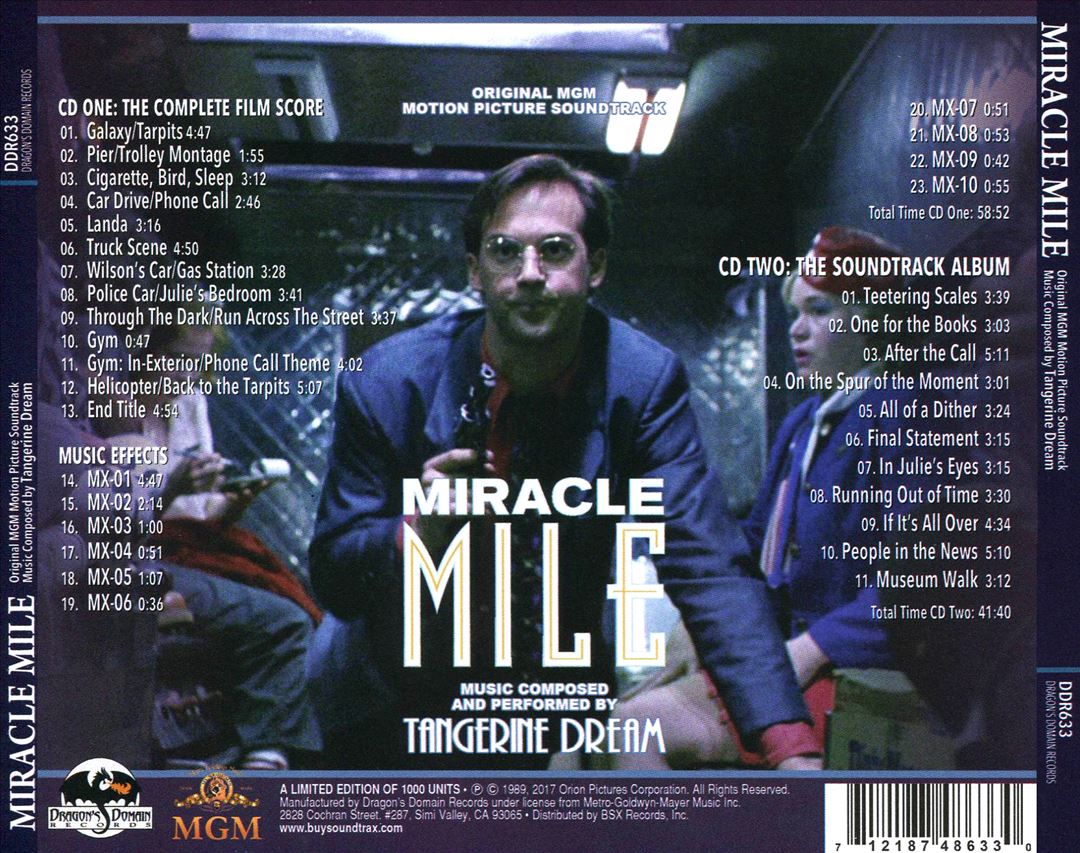Miracle Mile cover art
