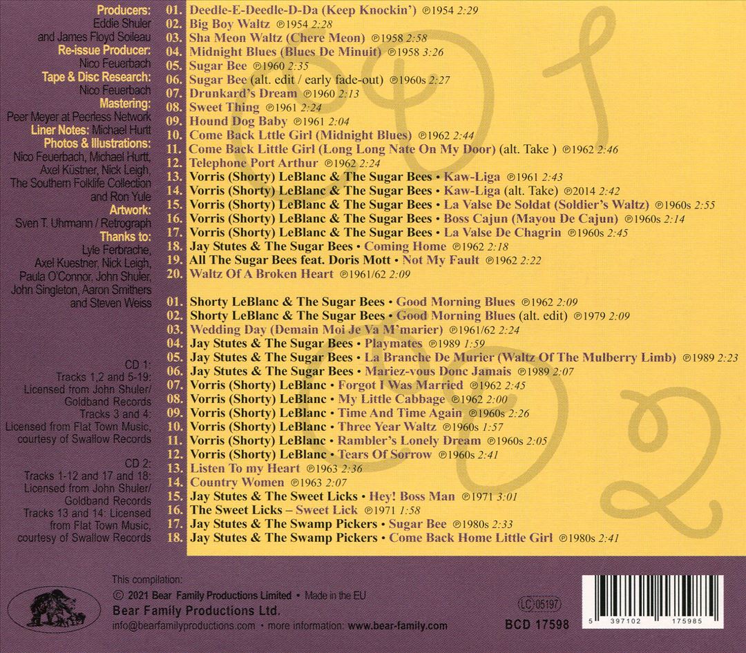 Hillbilly Ramblers and Sugar Bees cover art