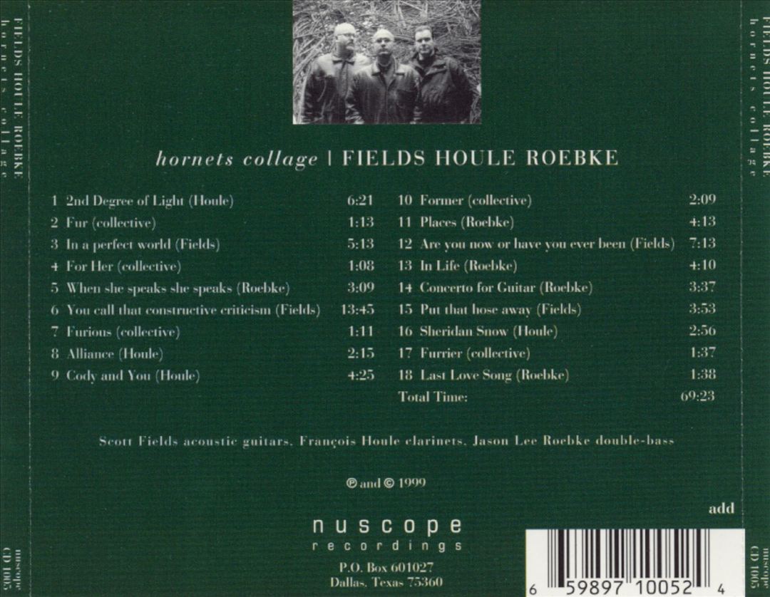 Hornet's Collage cover art