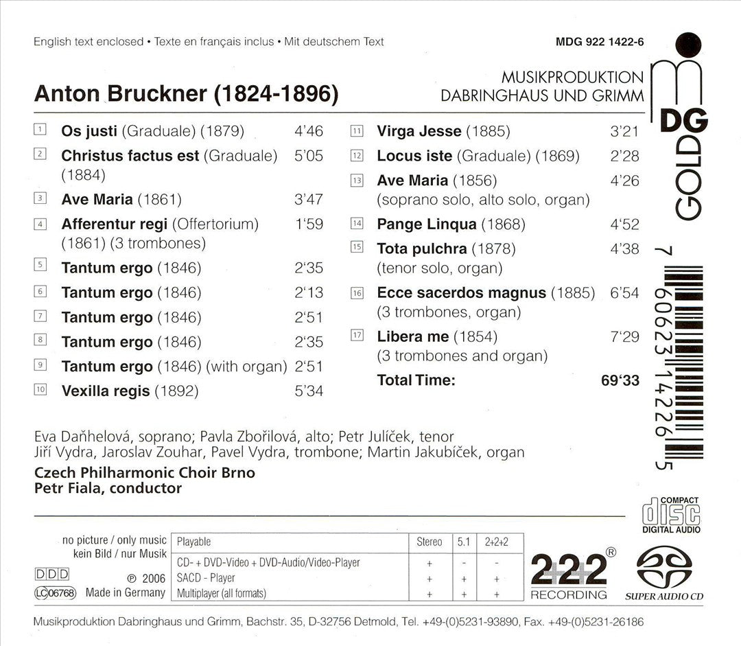 Anton Bruckner: Motets cover art