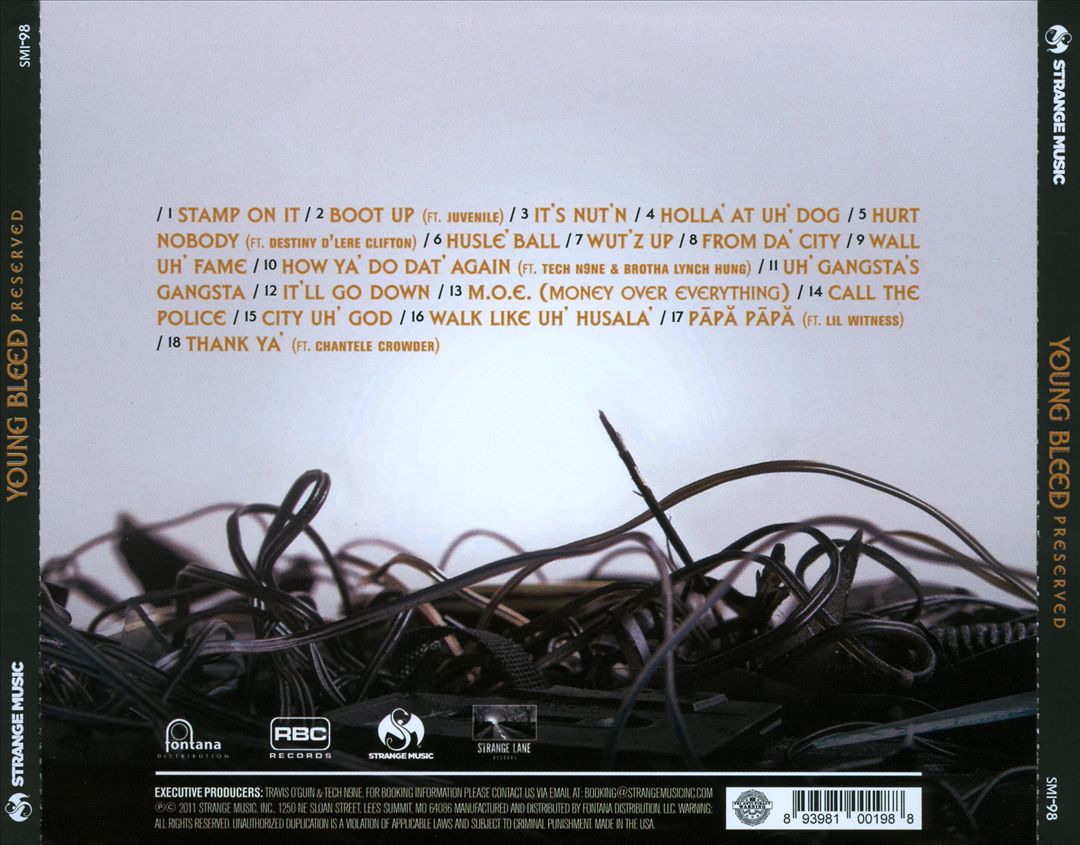 Preserved cover art