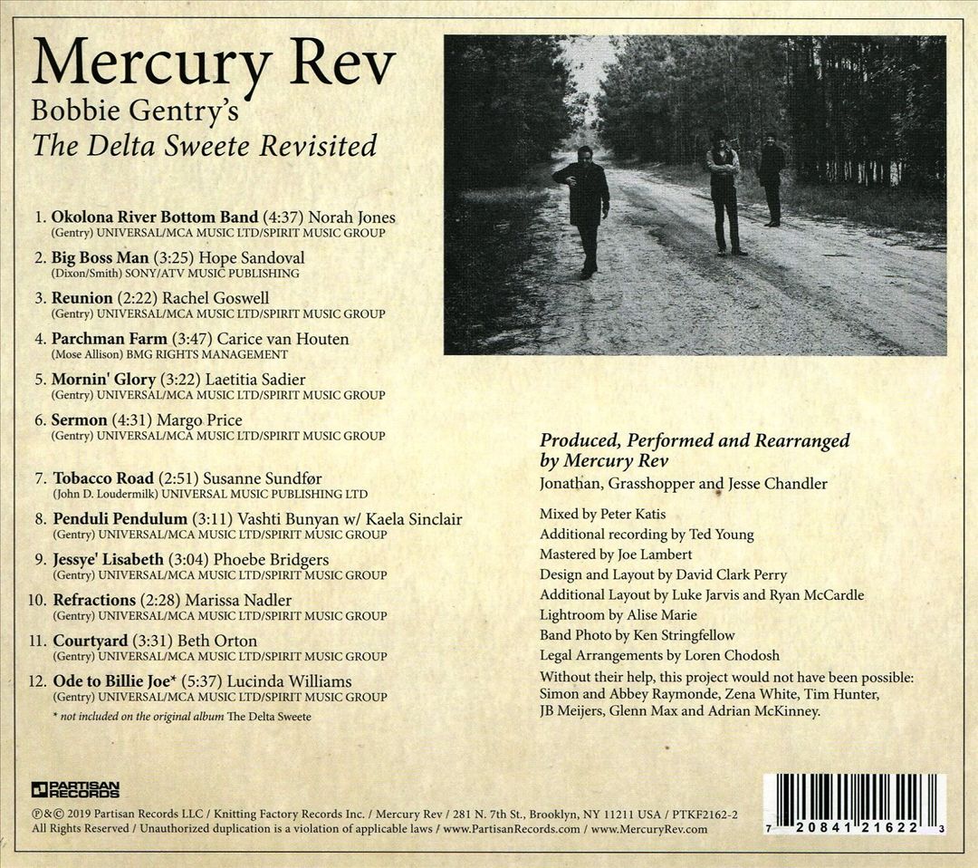 Bobbie Gentry's the Delta Sweete Revisited cover art