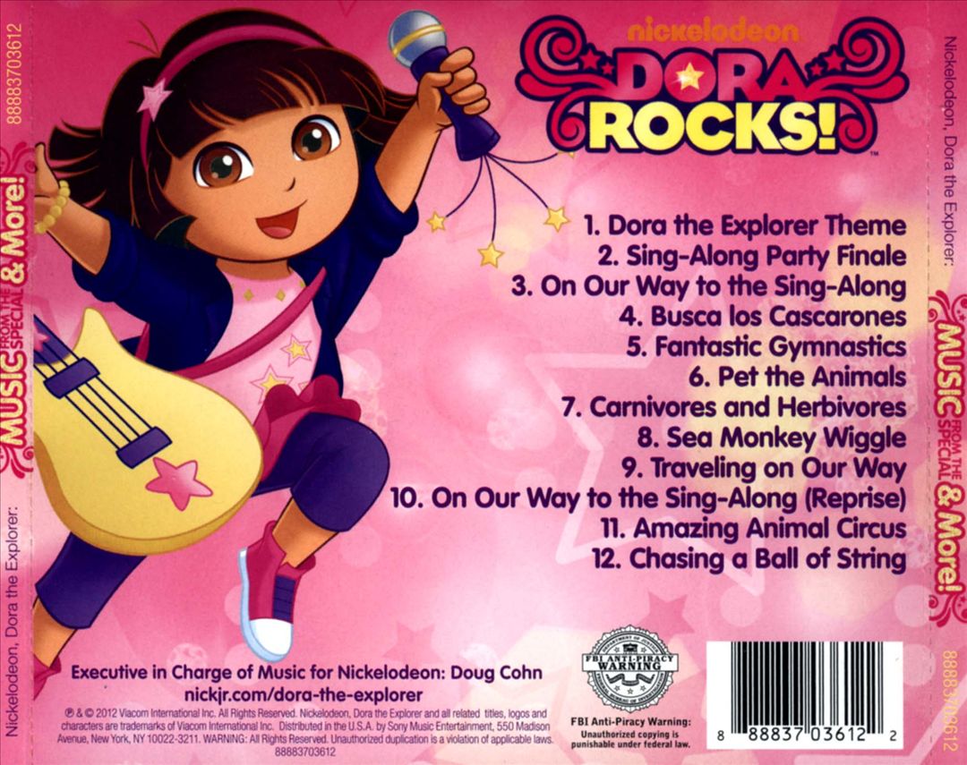 Dora Rocks! Music from the Special & More! cover art