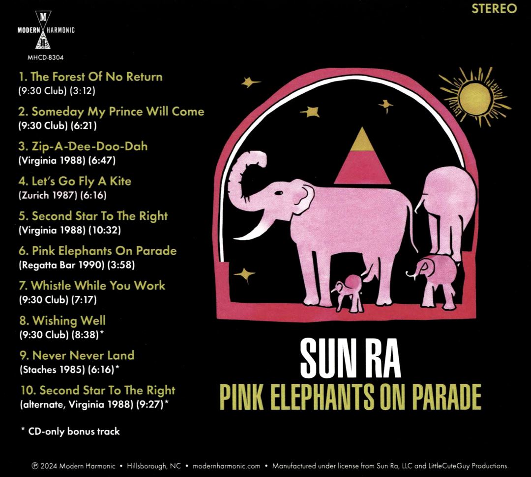 Pink Elephants on Parade cover art