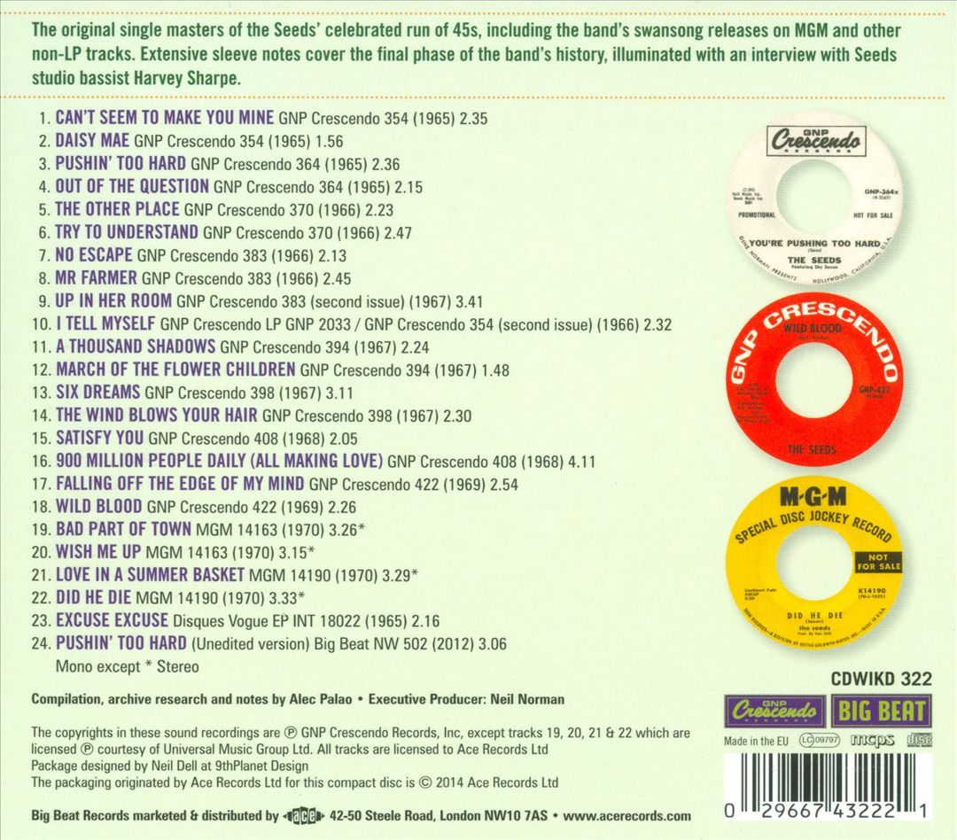 Singles As & Bs 1965-1970 cover art