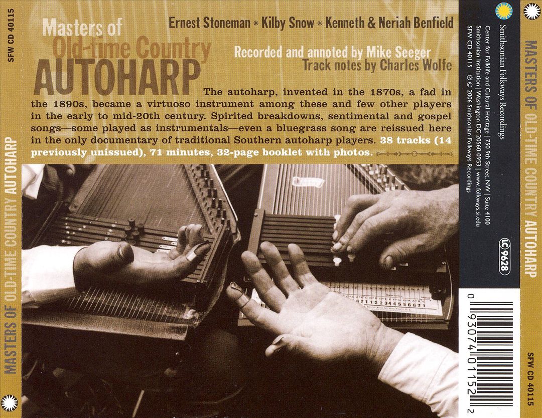 Masters of Old-Time Country Autoharp cover art