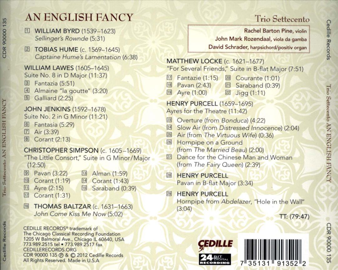 English Fancy cover art