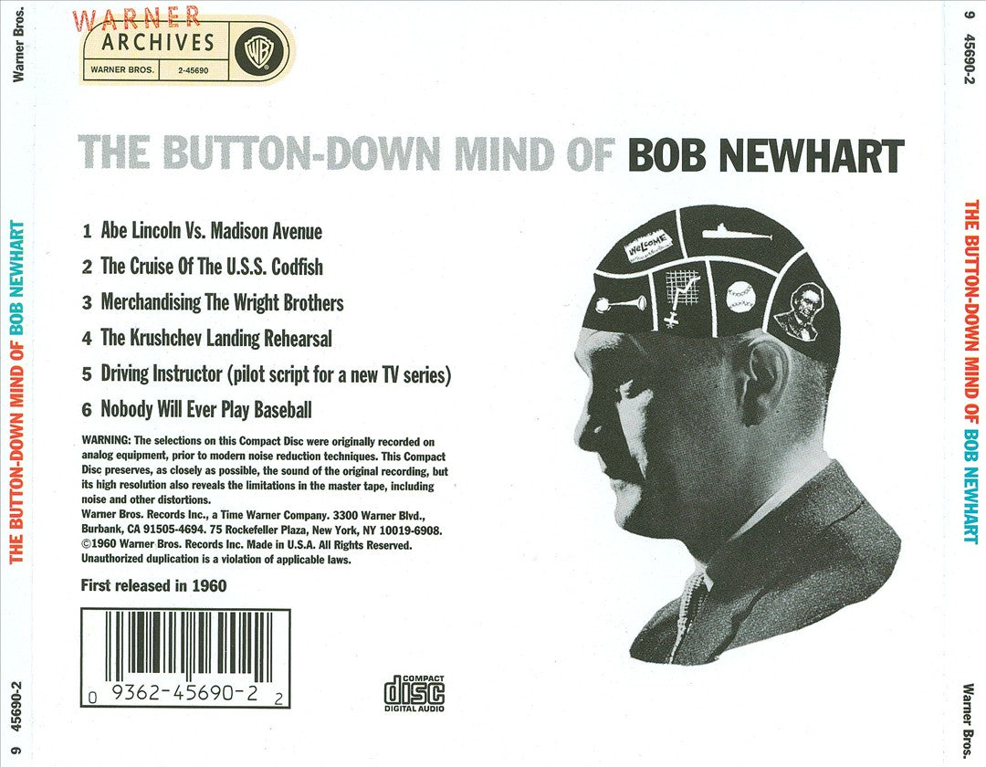 Button-Down Mind of Bob Newhart cover art