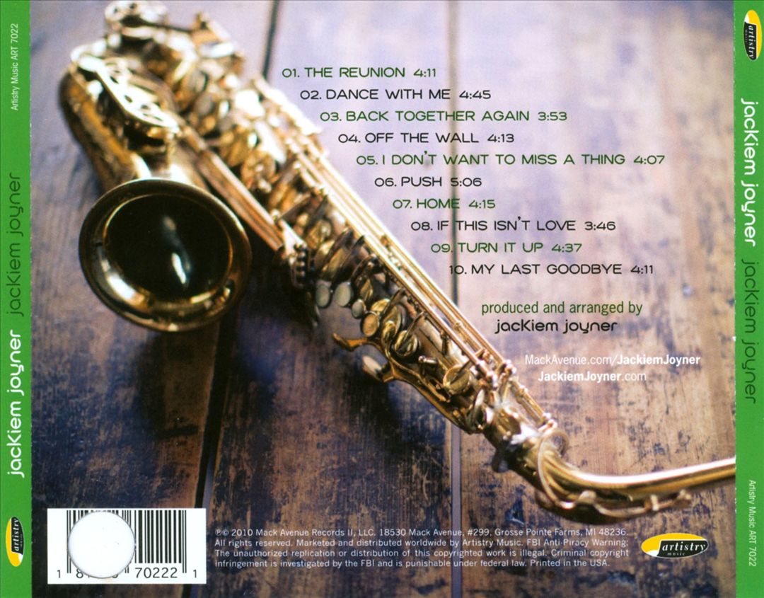 Jackiem Joyner cover art
