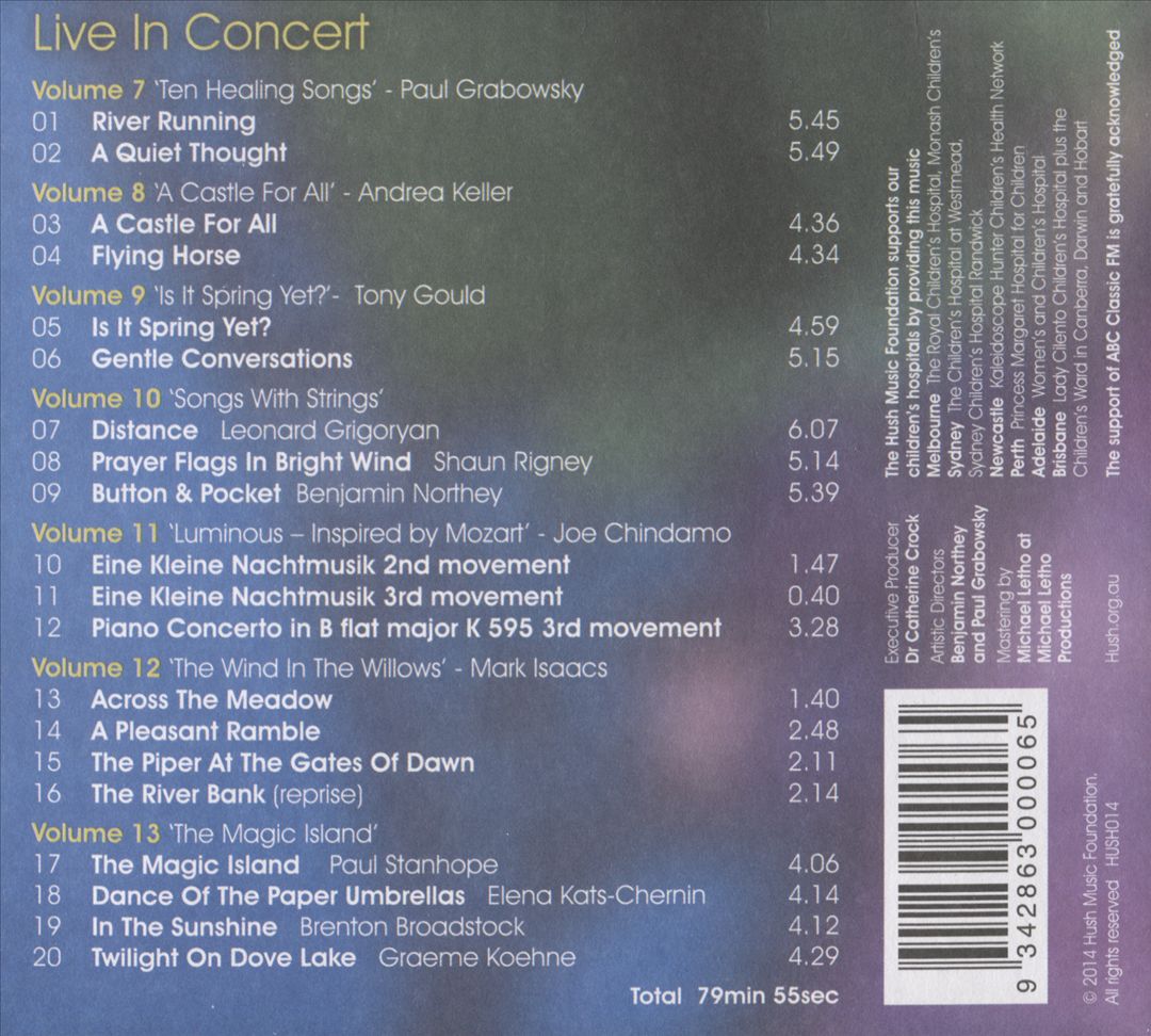 Hush Collection, Vol. 14: Live in Concert cover art
