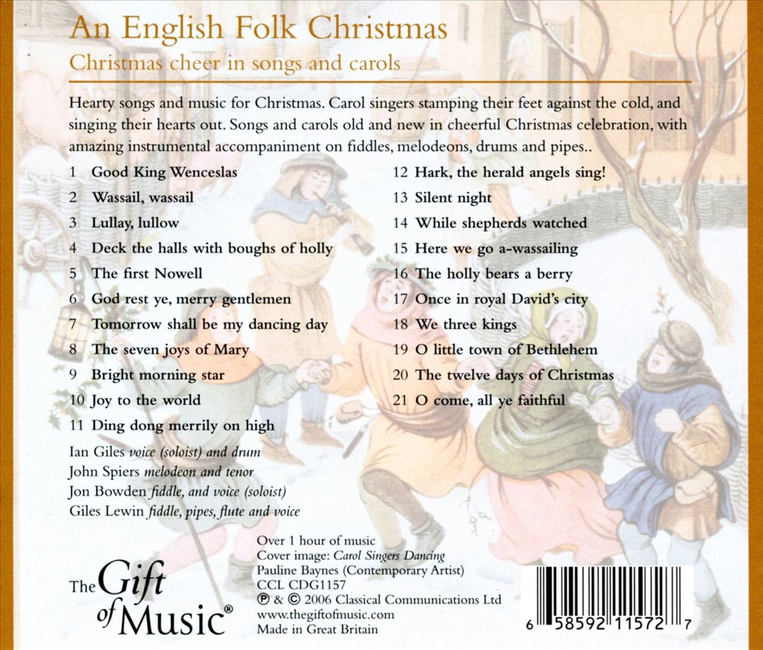 English Folk Christmas: Christmas Cheer cover art
