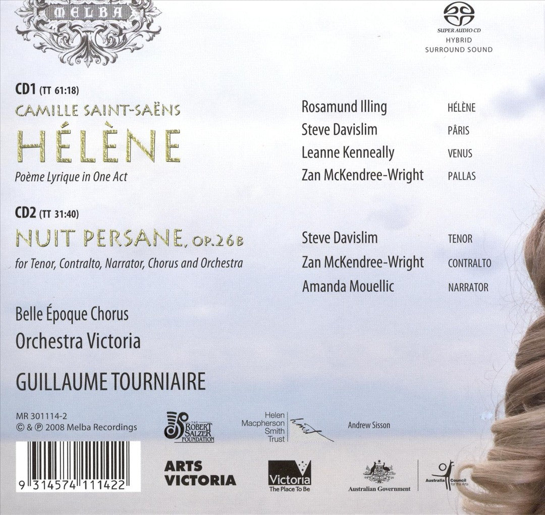 Camille Saint-Saëns: Hélène; Nuit Persane cover art