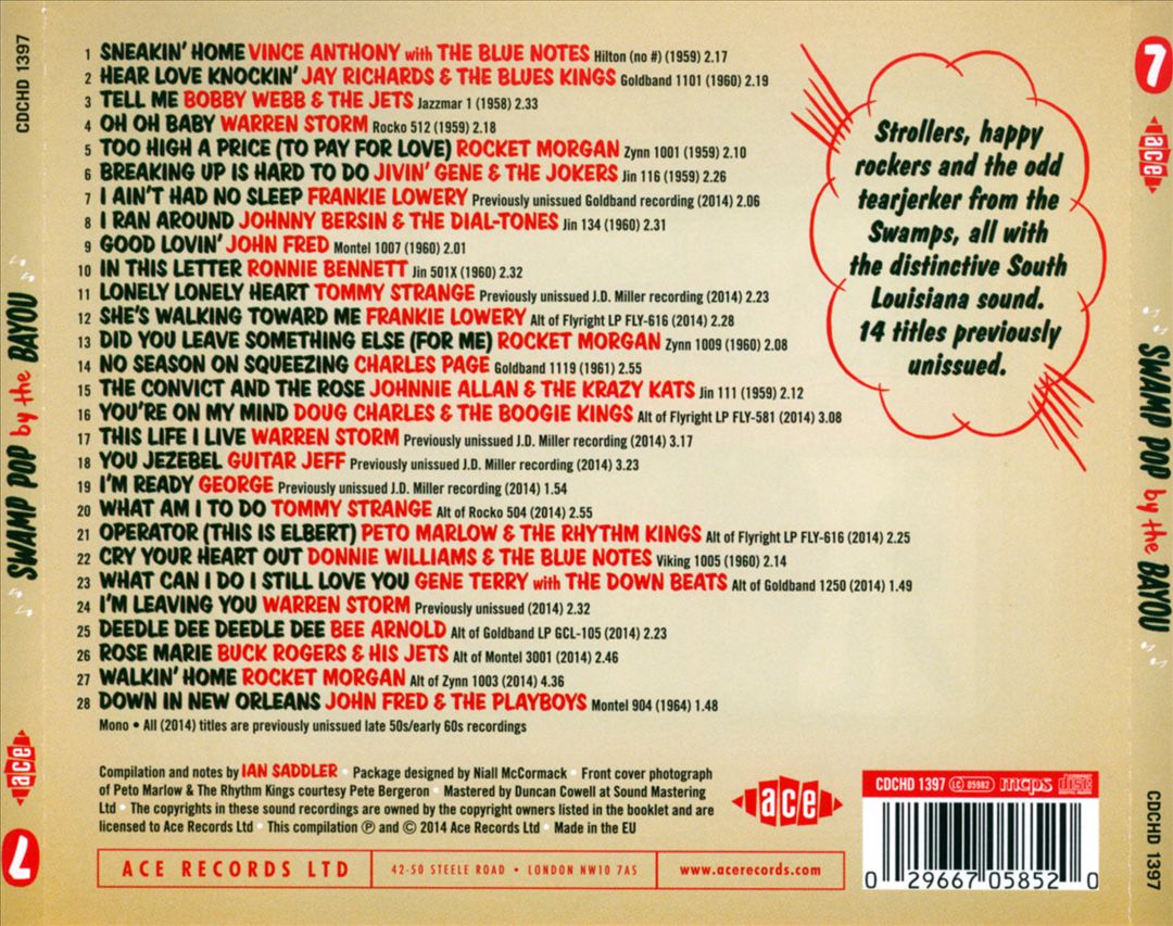 Swamp Pop by the Bayou cover art
