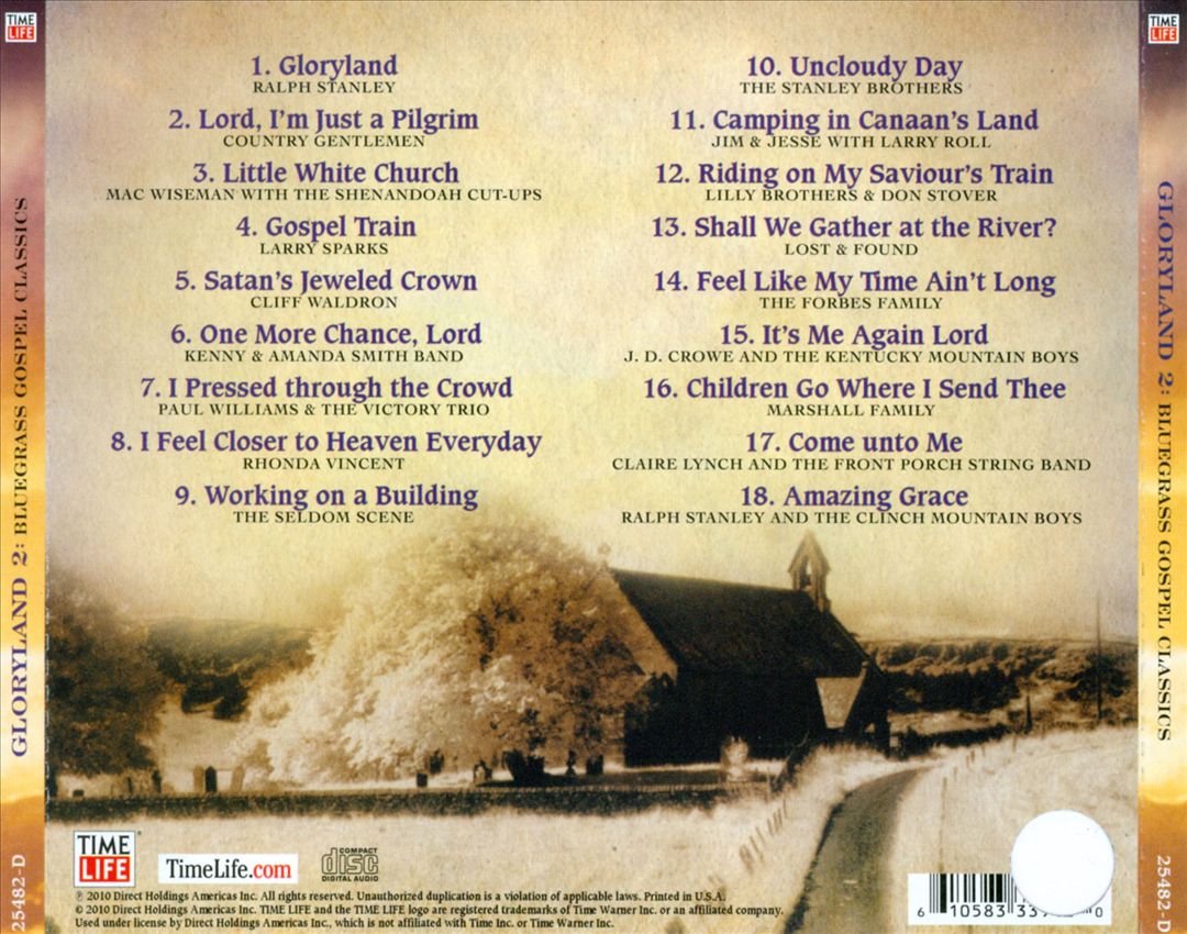 Gloryland, Vol. 2: Bluegrass Gospel Classics cover art
