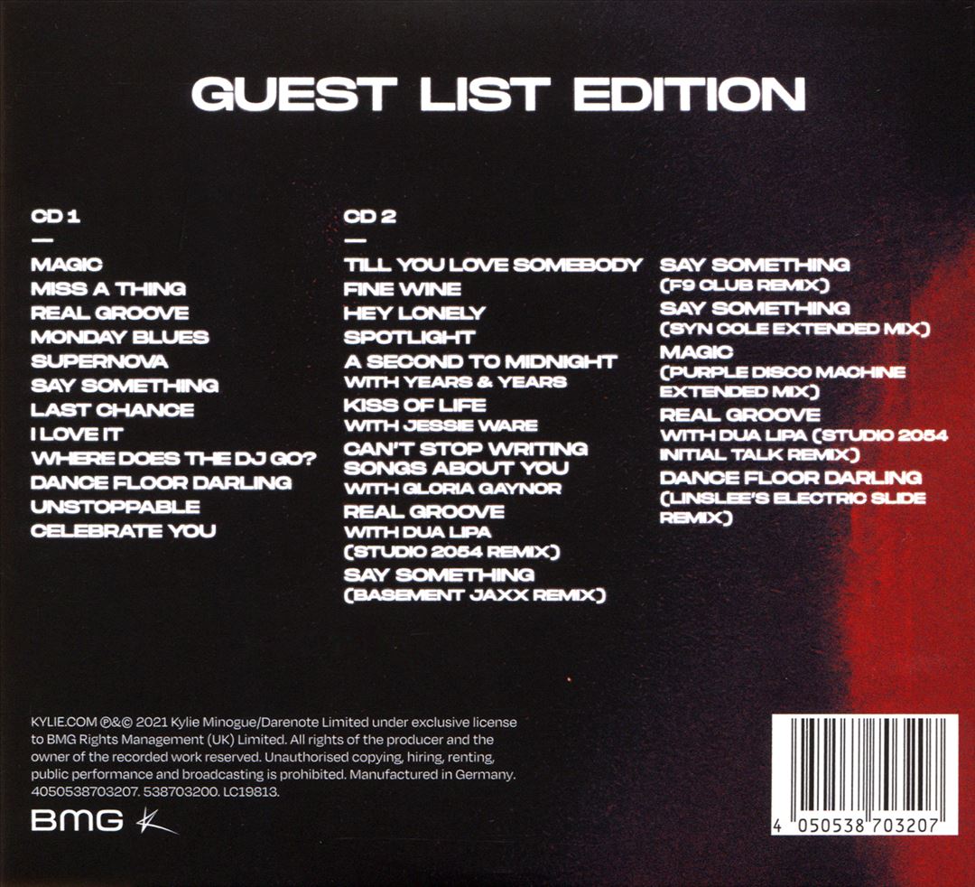 DISCO: Guest List Edition cover art