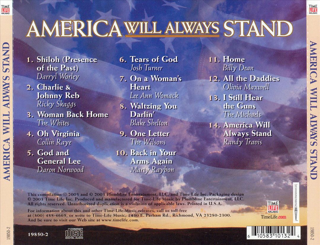 America Will Always Stand cover art