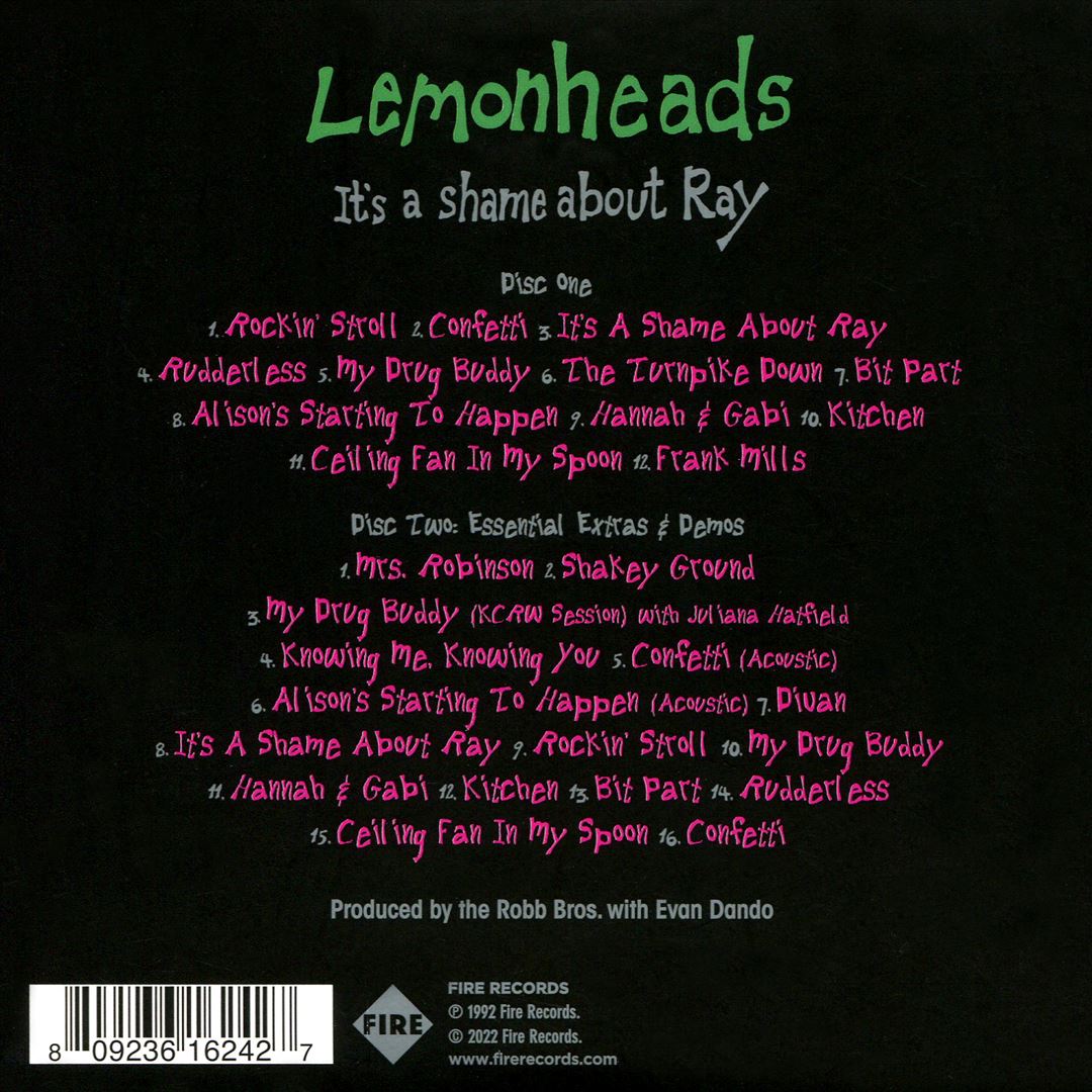 It's a Shame About Ray cover art