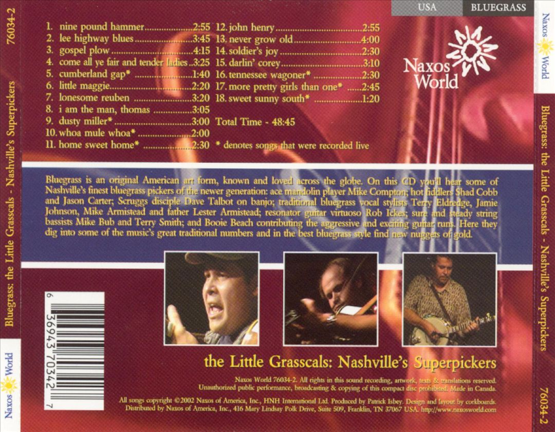 Bluegrass: The Little Grasscals cover art