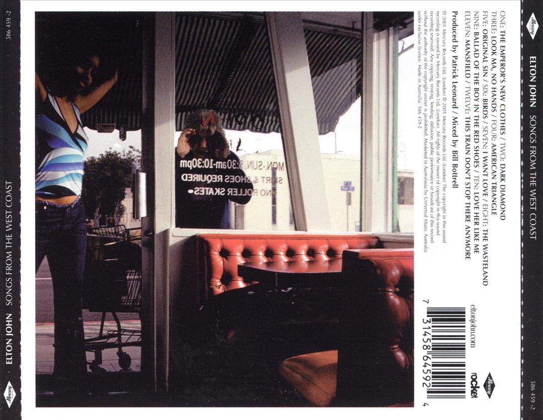 Songs from the West Coast cover art