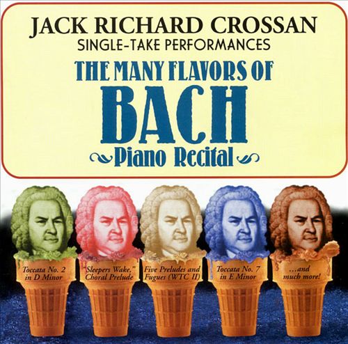 Many Flavors of Bach: Piano Recital cover art
