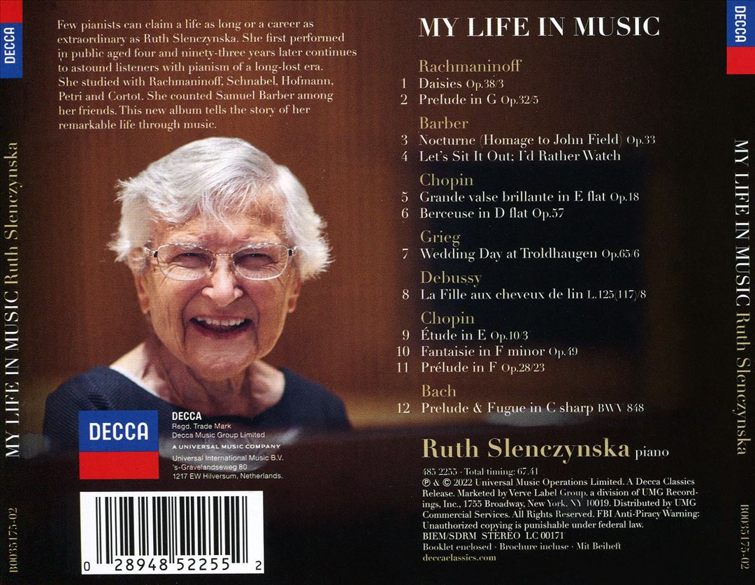 My Life in Music cover art