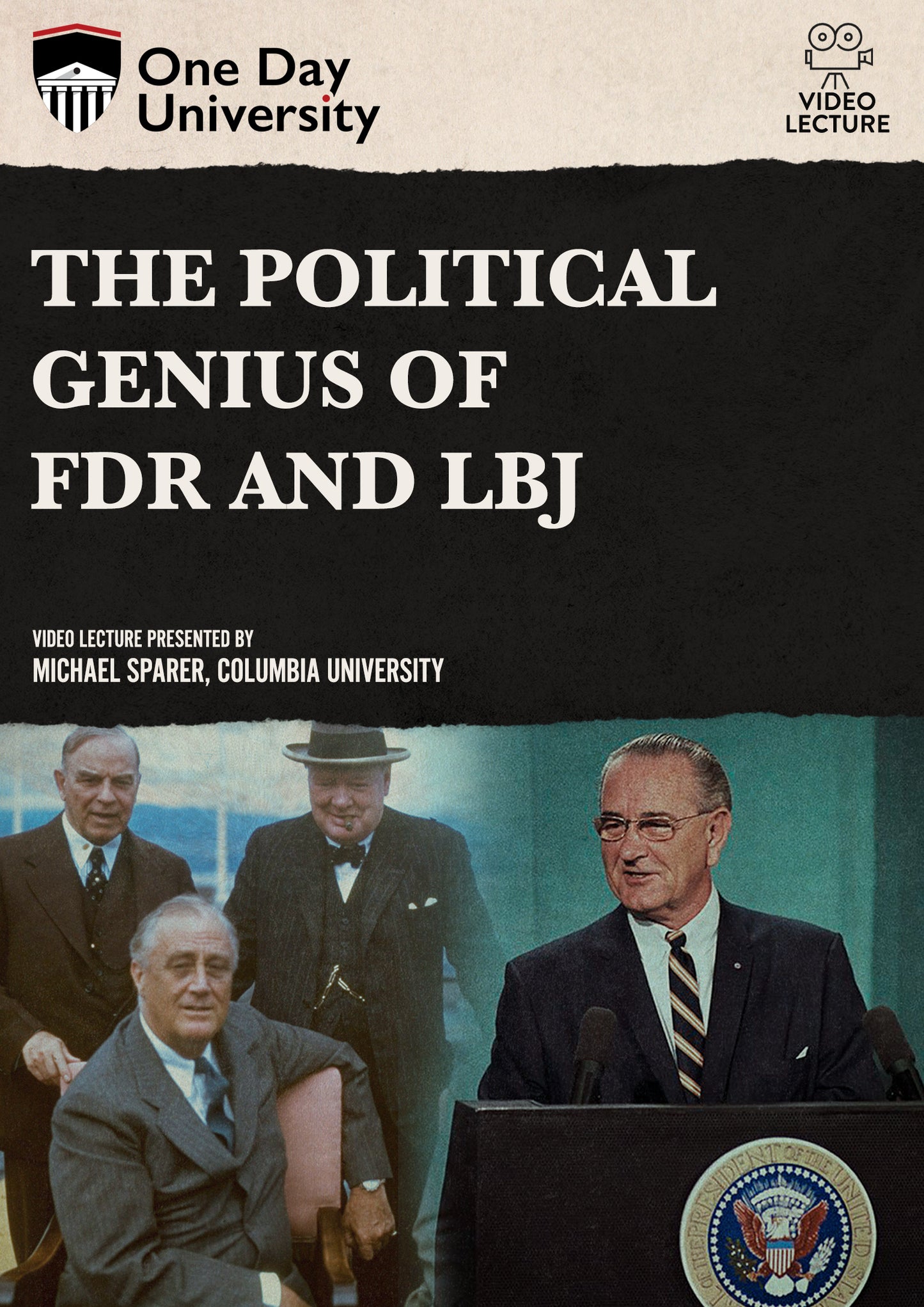 Political Genius of FDR and LBJ cover art