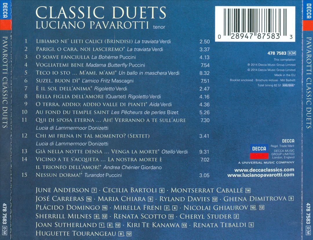 Classic Duets cover art