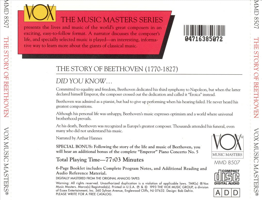 Story of Beethoven cover art