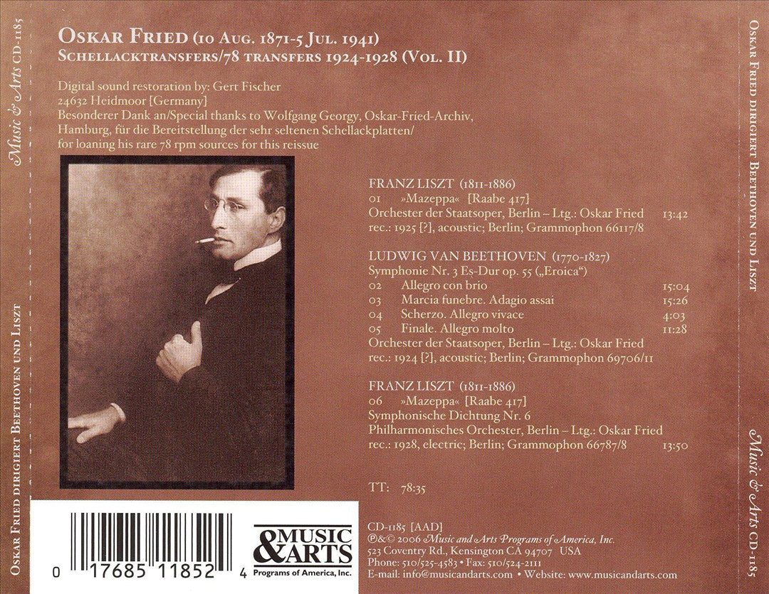 Beethoven: Symphony No. 3; Liszt: Mazeppa cover art