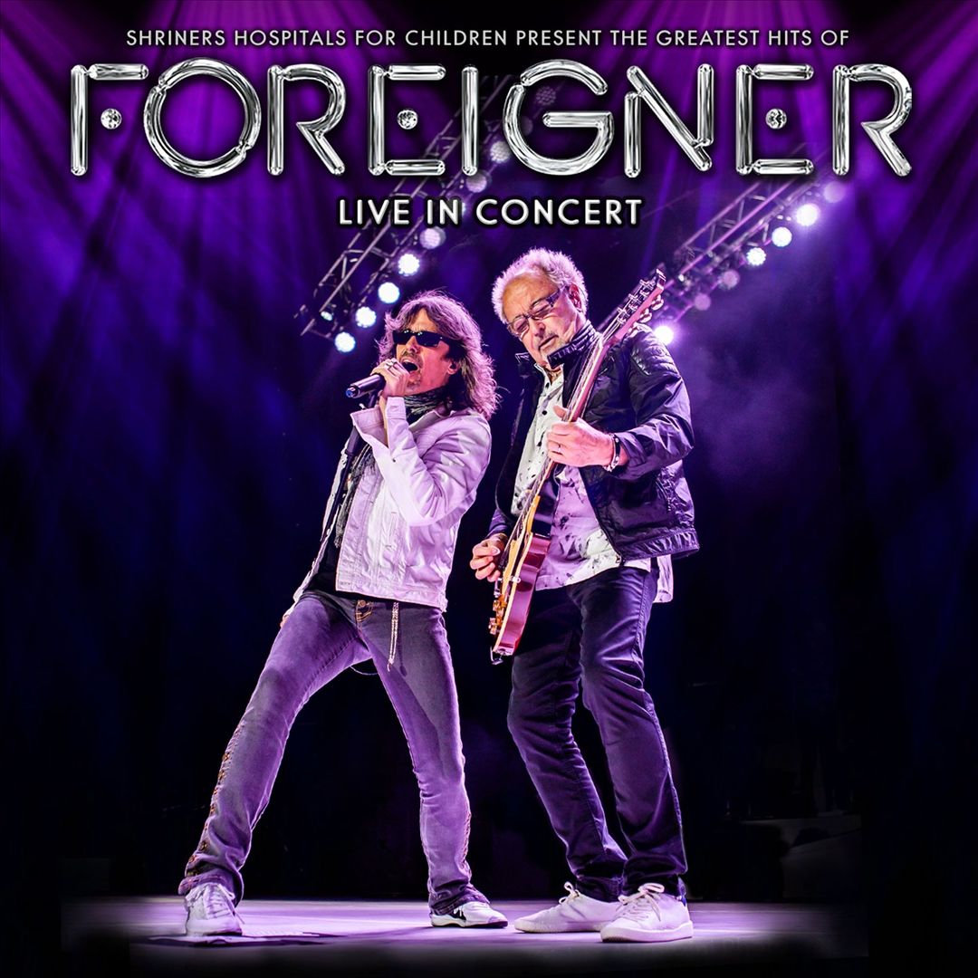 Greatest Hits of Foreigner Live in Concert cover art
