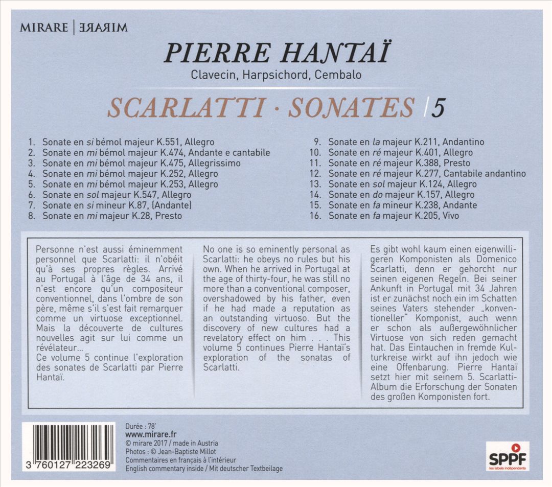Scarlatti 5 cover art