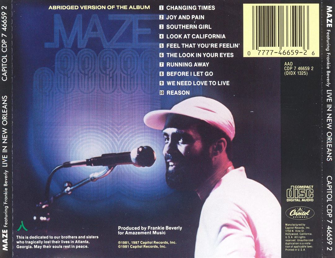 Live in New Orleans cover art