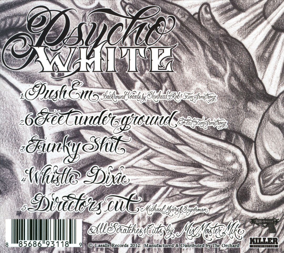 Psycho White cover art