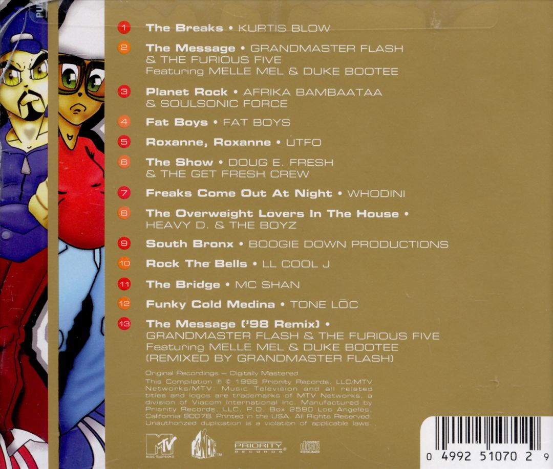 MTV Presents: Hip-Hop Back in the Day cover art