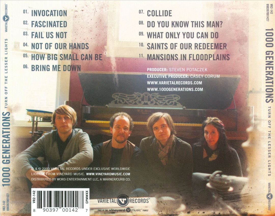 Turn off the Lesser Lights cover art
