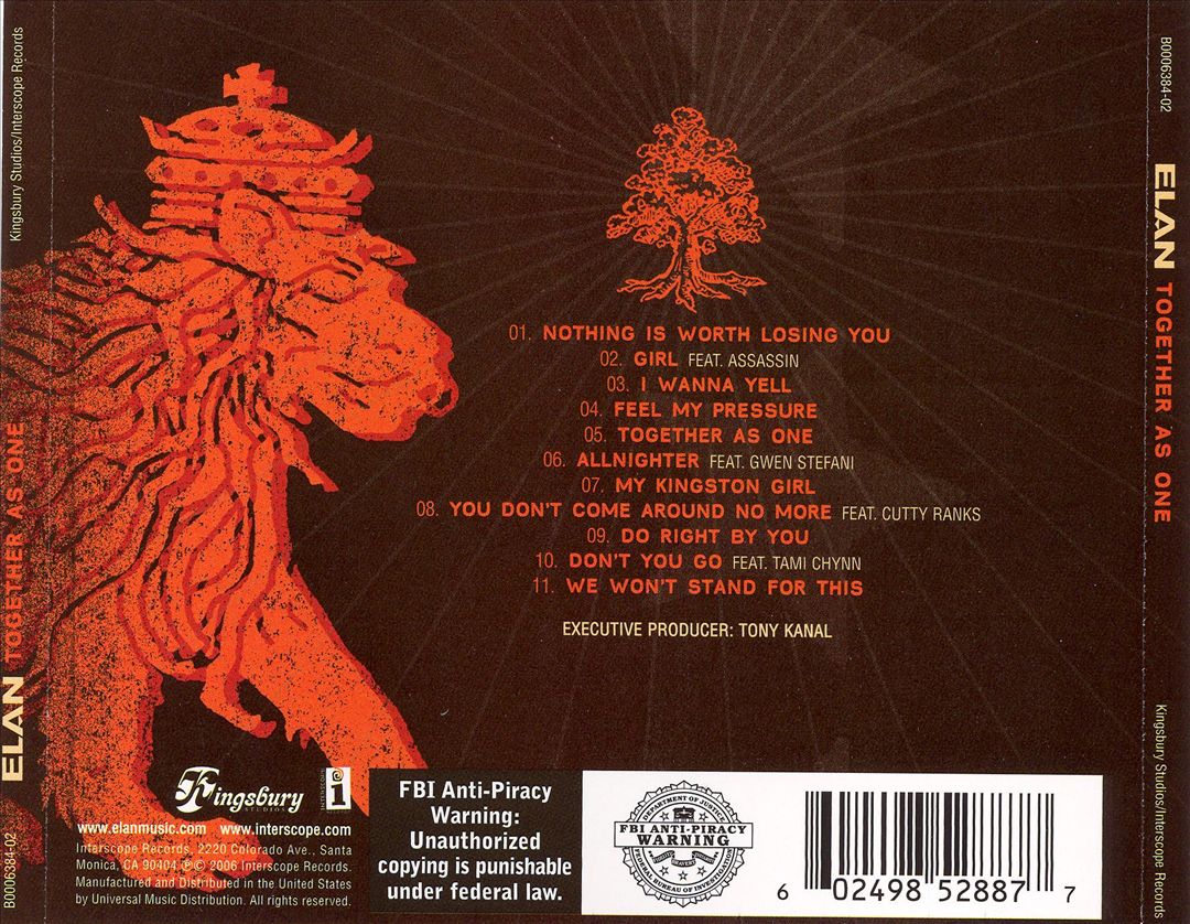 Together as One cover art