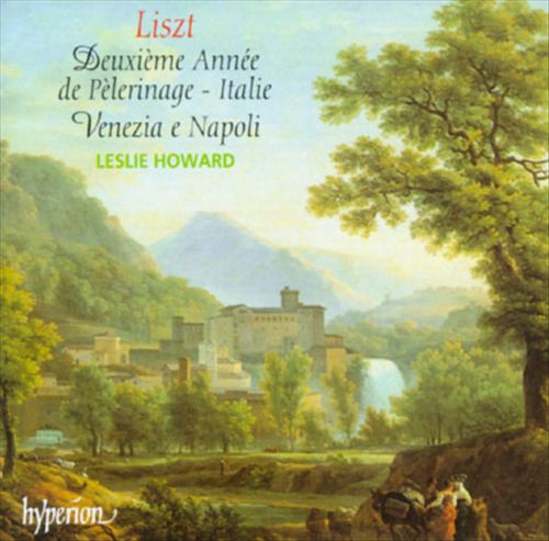 Liszt: Deuxième Année de Pèlerinage - Italie/Venezia e Napoli/Au bord d'une source cover art