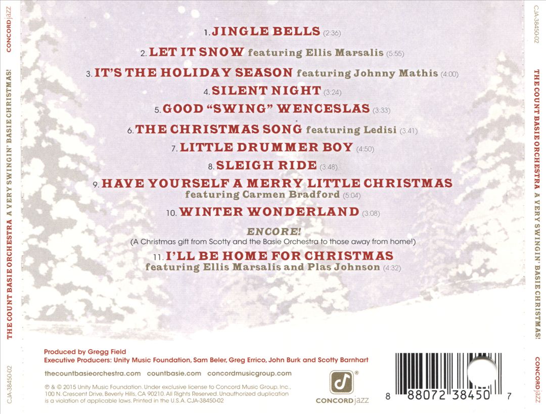 Very Swingin' Basie Christmas! cover art