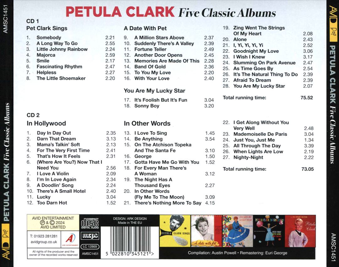 Five Classic Albums cover art