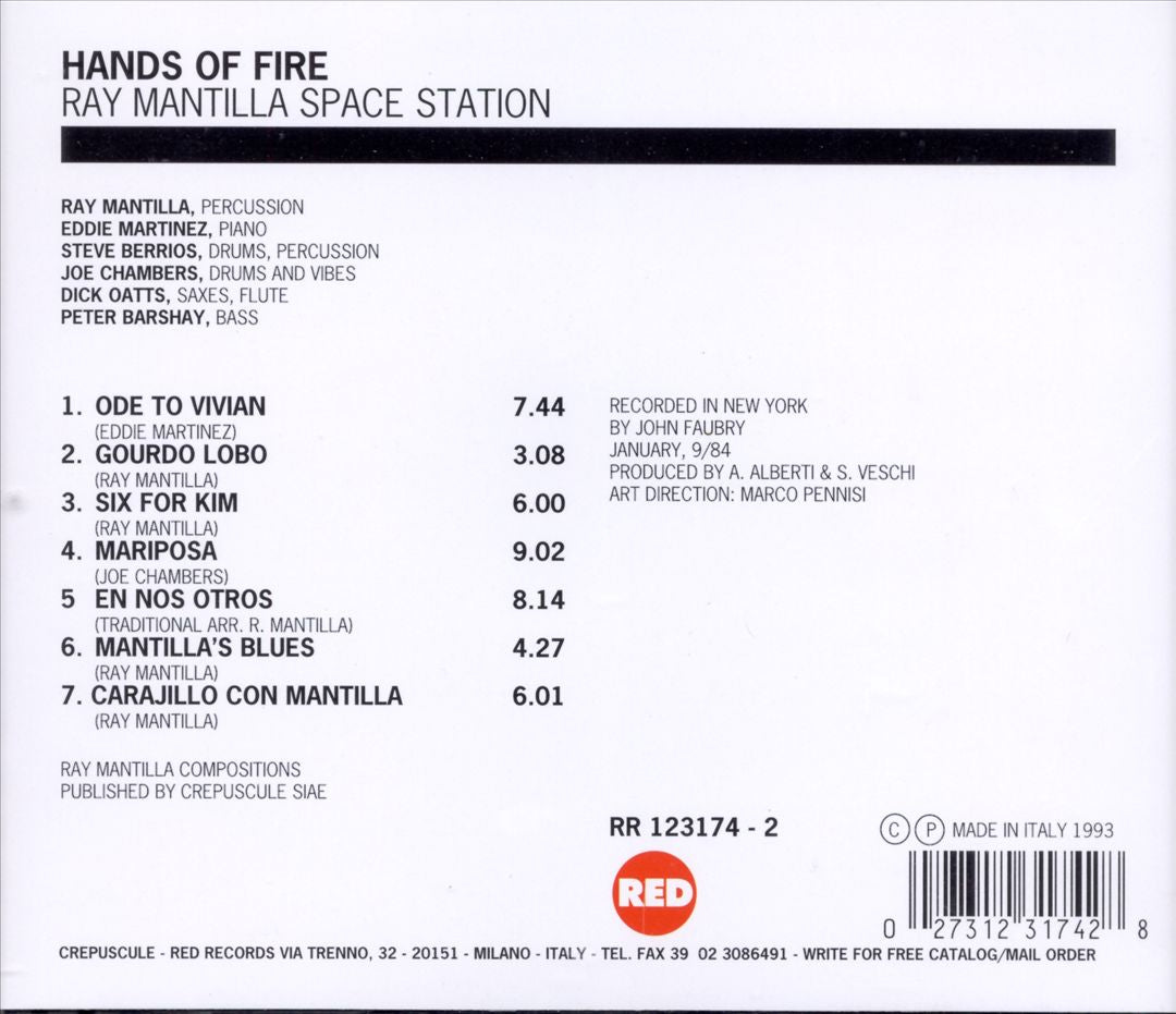 Hands of Fire cover art